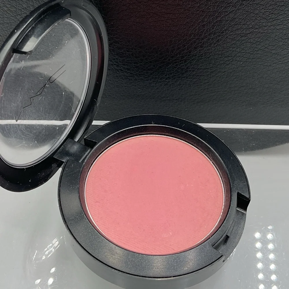 MAC Cosmetics Sheertone Blush in Pinch O Peach Swatched, Rare, Discontinued, HTF